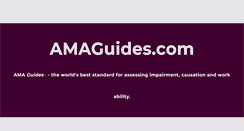 Desktop Screenshot of amaguides.com