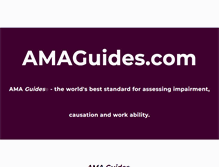 Tablet Screenshot of amaguides.com